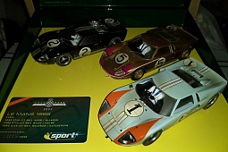 Slotcars66 Ford GT40 Mk2 1/32nd scale Scalextric slot car collection Goodwood Le Mans1966   